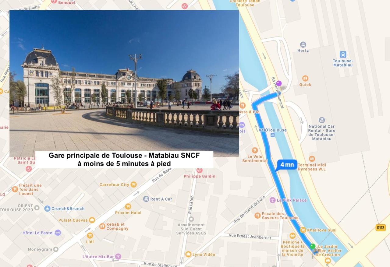 Le Bonrepos - Appartement 2 Chambres Clim & Parking 툴루즈 외부 사진